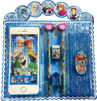 

Funcart Frozen Iphone shape notebook Stationery Set (pack of 6)
