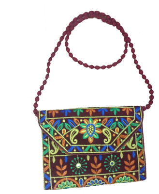 

NewWave Handicraft Sling bag Sling Bag(Multicolor, 9 L)