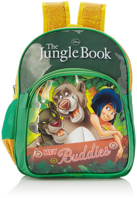 

Disney MBE-WDP0701 Waterproof School Bag(Green, 12 inch)