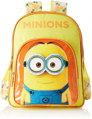 

Minion MBE-MIN051 Waterproof School Bag(Yellow, 18 inch)