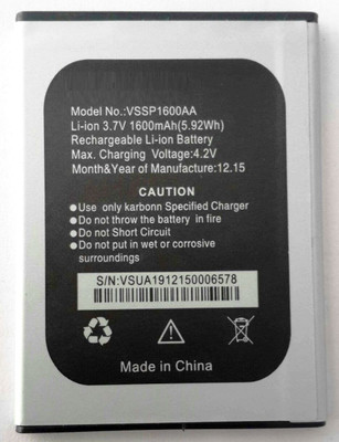 

ELECTRONZO Battery - For Karbonn A19(Black)
