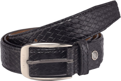 

Laurels Men Casual Black Artificial Leather Belt