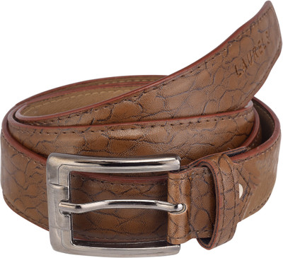 

Laurels Men Formal Brown Artificial Leather Belt