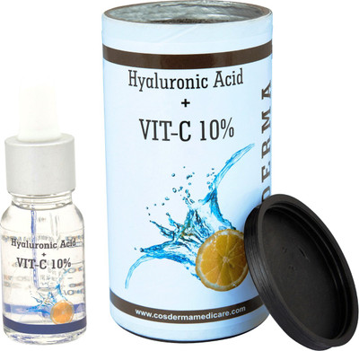 

Cosderma Vitamin C Hyaluronic Acid Antiageing Dermaroller Serum(10 ml)