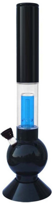 

pegs'N'pipes Bong(Black, Blue, 15 mm)