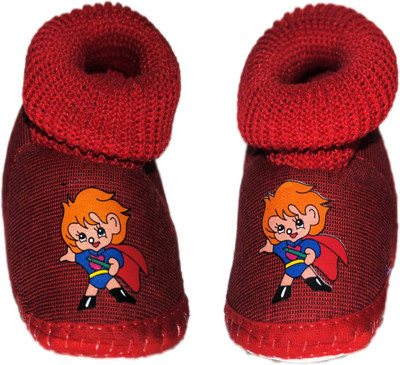 

Netboys Booties(Toe to Heel Length - 10 cm Red)