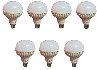 

AnnieBlossom 3 W Standard B22 LED Bulb(White, Pack of 7)
