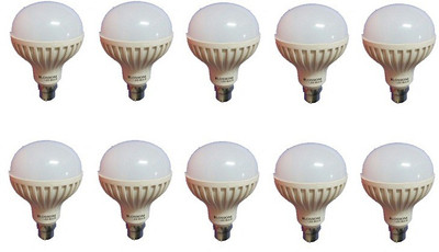

AnnieBlossom 5 W Standard B22 LED Bulb(White, Pack of 10)