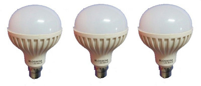 

AnnieBlossom 5 W Standard B22 LED Bulb(White, Pack of 3)