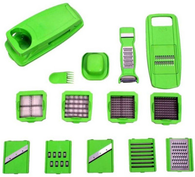 

Manoramaenterprises Multipurpose Vegetable & Fruit Chopper(1 chopper Set), Multicolor