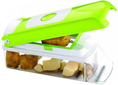 

Manoramaenterprises Very Useful & Handy Unique Veg & Fruit Chopper(1 chopper), Multicolor