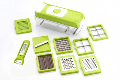 Gruvi Very Useful & Handy Unique Veg & Fruit Chopper Chopper(1 Veg & Fruit Chopper Set), Multicolor