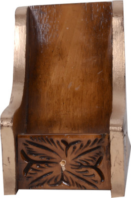 

Craft Trade 1 Compartments Wood Mobile Stand(Brown)