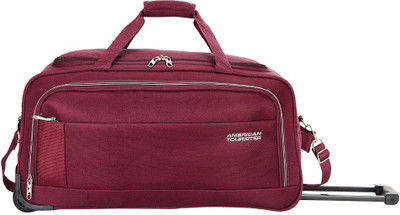 

American Tourister Samos Duffel Strolley Bag(Maroon)