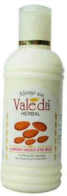 

Valeda Herbal Almond Under Eye Milk - 2 Drops Daily to Cure Tired Sunken Eyes - Doctors Formula since 32 Years(100 ml)