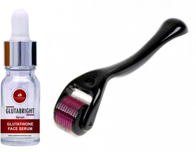 

Cosderma DRS Derma Roller 2 mm with Glutathione Vitamin C serum 110 g