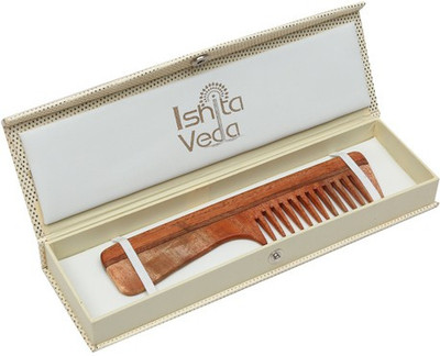 

Ishita International Handmade Neem Wood Anti-static Combs Gift Pack