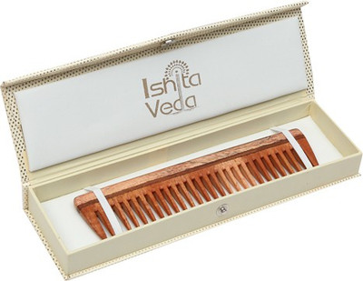 

Ishita International Handmade Neem Wood Anti-static Combs Gift Pack