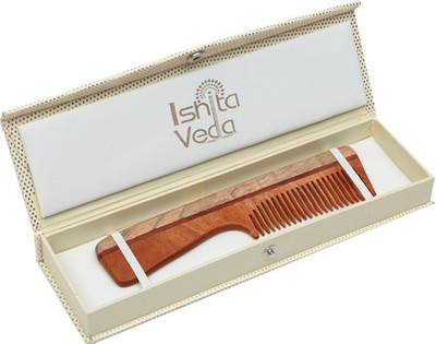 

Ishita International Handmade Neem Wood Anti-static Combs Gift Pack