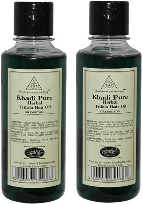 

Khadi Pure Herbal Trifala Hair Oil(420 ml)
