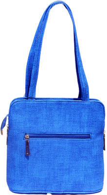 

Silver Rose Hand-held Bag(Blue)
