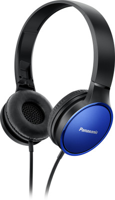 Panasonic RP-HXS200MEA Headphone(Blue, Over the Ear)