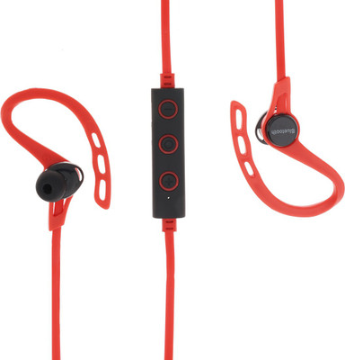 

A Star "ACTIVE SPORTS" AD-053 Bluetooth Headphone Red Color Headphone(Red, Black, In the Ear), Black;red