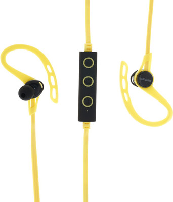 

A Star "ACTIVE SPORTS" AD-053 Bluetooth Headphone Yellow Color Headphone(Yellow, Black, In the Ear), Black;yellow