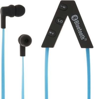 

A Star "DYNAMIC" AD-052 Bluetooth Headset Blue Color Headphone(Blue, Black, In the Ear), Black;blue