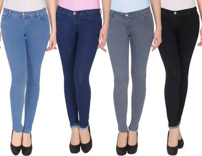 NJ's Slim Women's Dark Blue, Grey, Black, Blue Jeans