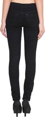 Cotton Fab Slim Women's Black Jeans
