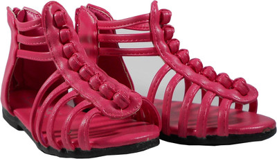 

WTdesign Girls Slip-on Gladiators(Pink