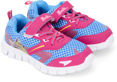 

Barbie Girls Velcro Casual Boots(Multicolor, Pink/sky blue