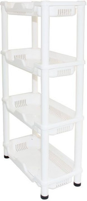 

TrendyFurnish Plastic Kitchen Rack(White)