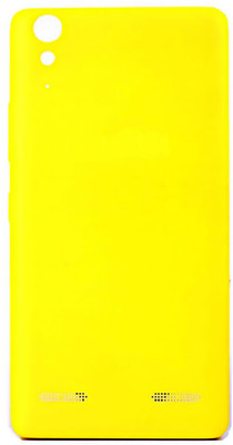 Delmohut Lenovo A6000/A6000 Plus Back Panel(Yellow)