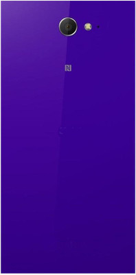 

Delmohut Sony Xperia M2 Back Panel(Purple)