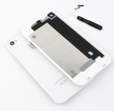 

Delmohut Apple iPhone 4s Back Panel(White)