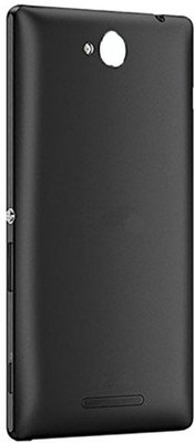 

Delmohut Sony Xperia C Back Panel(Black)