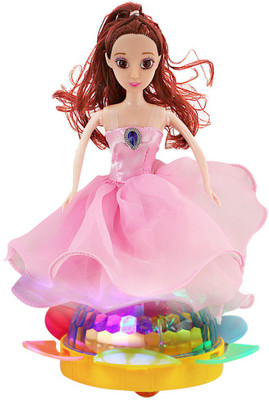

DealBindaas DealBindaas Dancing Queen Doll B/0 Music Light(Multicolor)