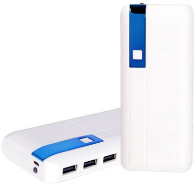 

SPIRITe 18000 mAh Power Bank (BZ-01, 2.1 Amp Original Output Power Supply )(White, Blue, Lithium-ion), Blue;white