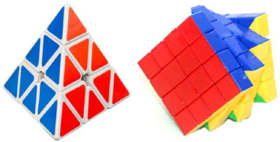 

Adichai 4 by 4 Magic Speed Cube and Pyraminx Cube(1 Pieces)