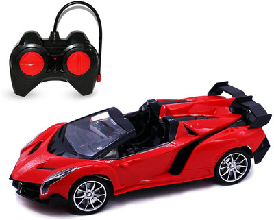 

Smiles Creation Battery Operated, 1:16 Scale Famous Sports Racing Car with Light Toys for Kids(Red)