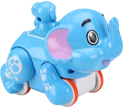 

Smiles Creation smiles creation press and go elephant toy(Blue)