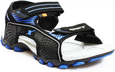 

Sparx Men BLACK ROYAL BLUE Sandals