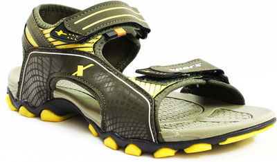 

Sparx Men OLIVE YELLOW Sports Sandals