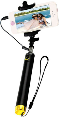 A CONNECT Z Cable Selfie Stick(Black)