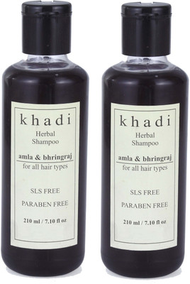 

Khadi Herbal Amla & Bhringraj Shampoo (SLS, Sulfate & Paraben Free)(420 ml)