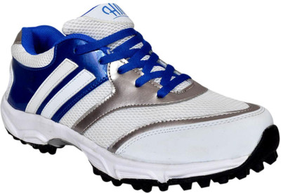 

Hitmax Booster White and Blue Running Shoes For Men(White, Blue