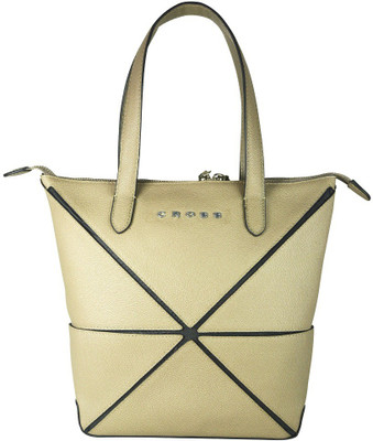 Cross Women Beige PU Hand-held Bag