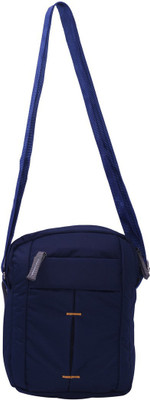 

Peacock Mundkar Men & Women Casual Blue Polyester Sling Bag